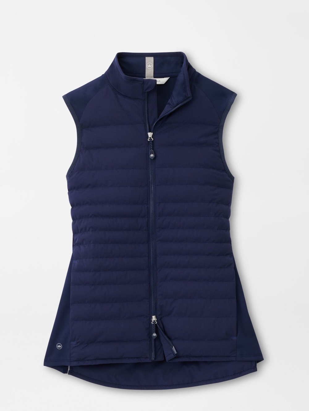 Peter Millar Women's Fuse Hybrid Golf Vest Navy Blue Size XS